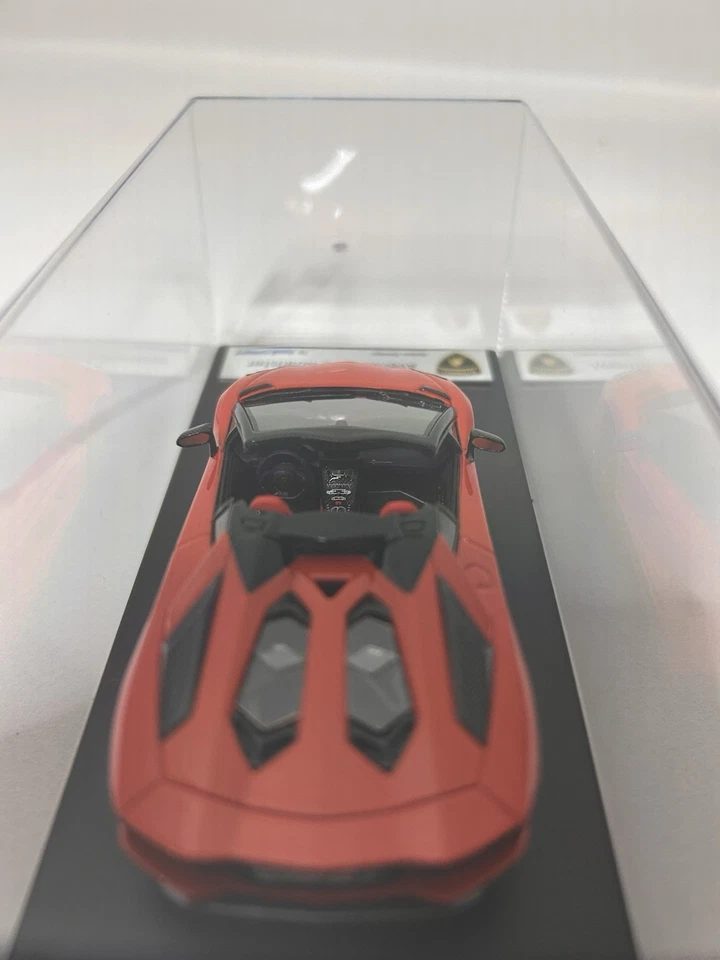 Looksmart Lamborghini Aventador S Roadster Arancio Argos 1/43 - Photo 4/4