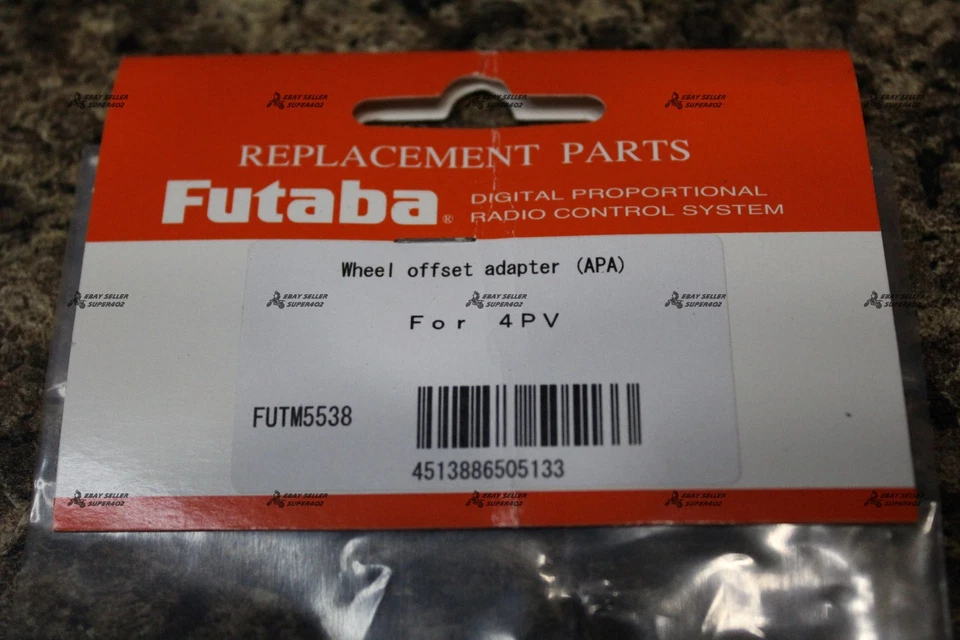 Futaba 4PV Wheel Offset Adapter FUTM5538 4PX Radio Transmitter Associated RC10 - Image 3 of 4