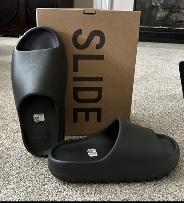 Adidas Yeezy Slide Dark Onyx - ID5103 - Brand New - Ready To Adidas Yeezy Slide Dark Onyx - ID5103 - Brand New - Ready To