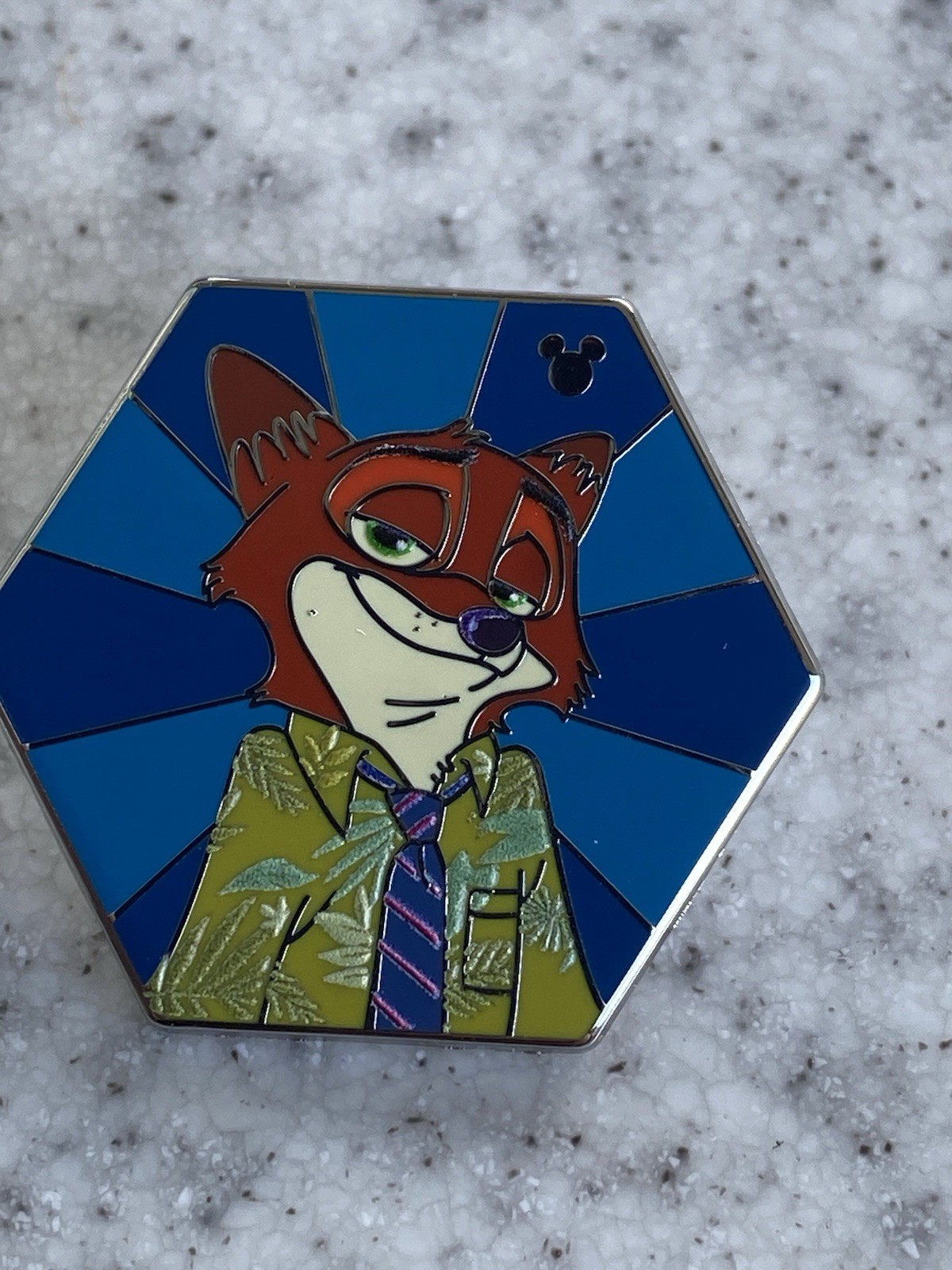 DLR Nick Wilde Zootopia Film Set Hidden Mickey Disney Pin 2026 Wave A