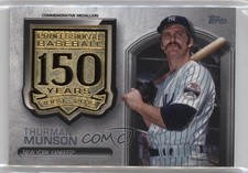 2019 Topps Update 150th Anniversary Manufactured Medallion Thurman Munson ex0