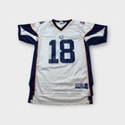 White Reebok Super Bowl Colts Peyton Manning Jersey Youth Boys XL 18-20