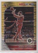 2019 NBA Hoops Premium Stock Box Set Gold Pulsar Prizm Denzel Valentine #30 02ml