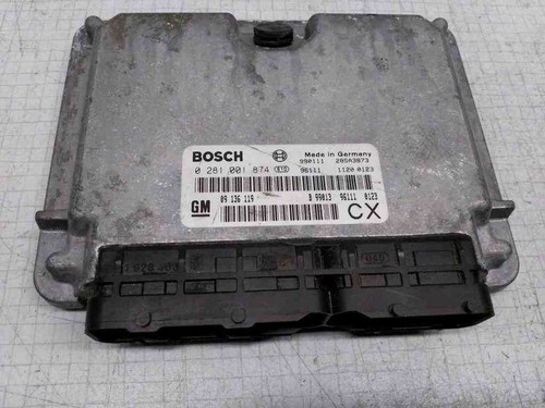 OPEL VECTRA C GTS Motorsteuergerät ECU 09136119 0281001874 2.00 Diesel 32622072