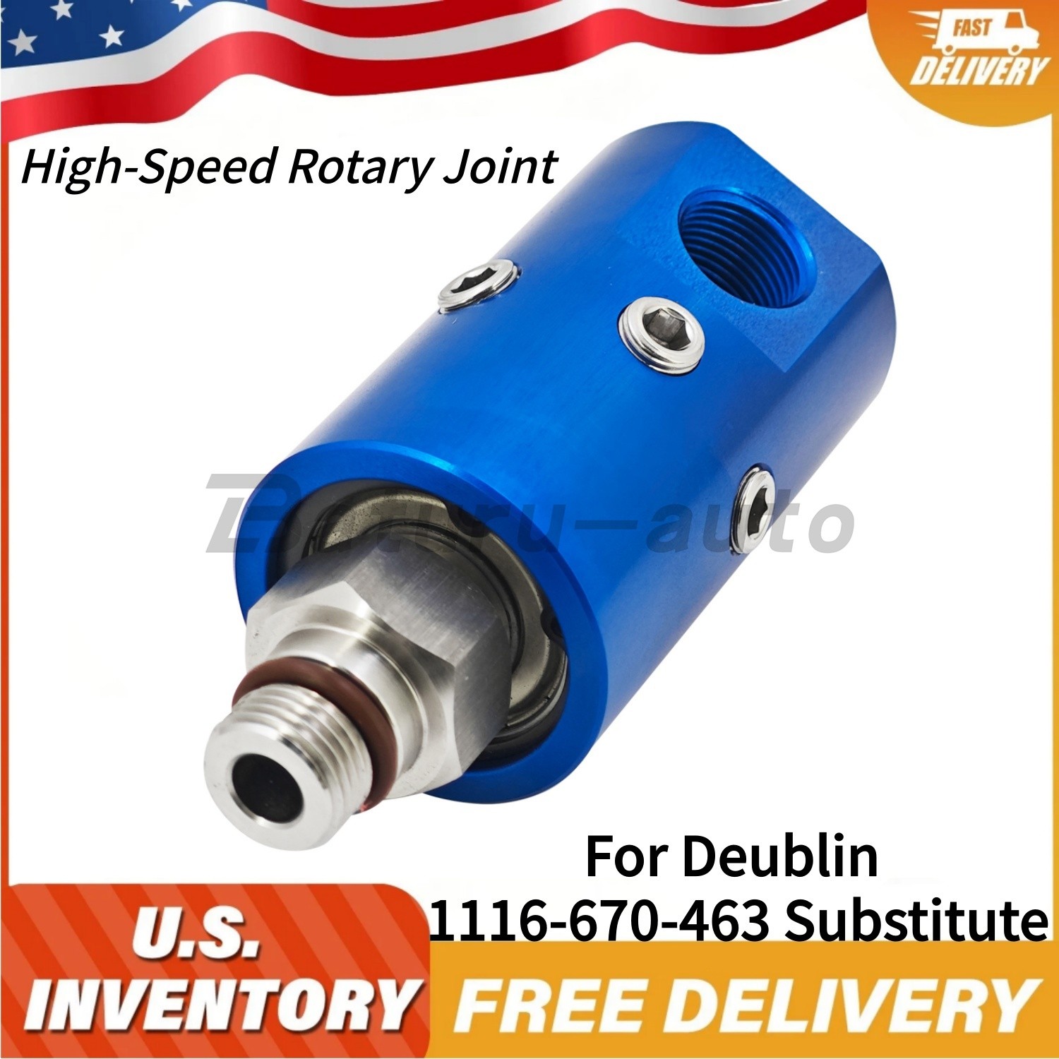 1116-670-463 NEW High-Speed Rotary Joint Fits for Deublin Substitute