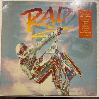 Rad OST LP - Curb [MCA-6166] 1986 ORIG PROMO w/ Hype Sticker  (VG+/VG)