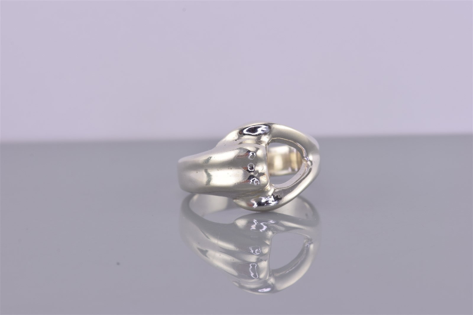 Sterling Silver Solid Fluted Wrap Around Split Fa… - image 7