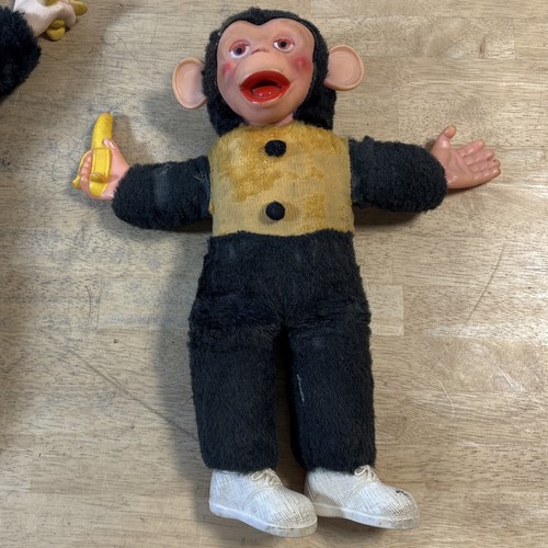 Mr.Bim Zip Zippy 1960s Plush Monkey Vintage Toy Lot Of 2 - Picture 9 of 14