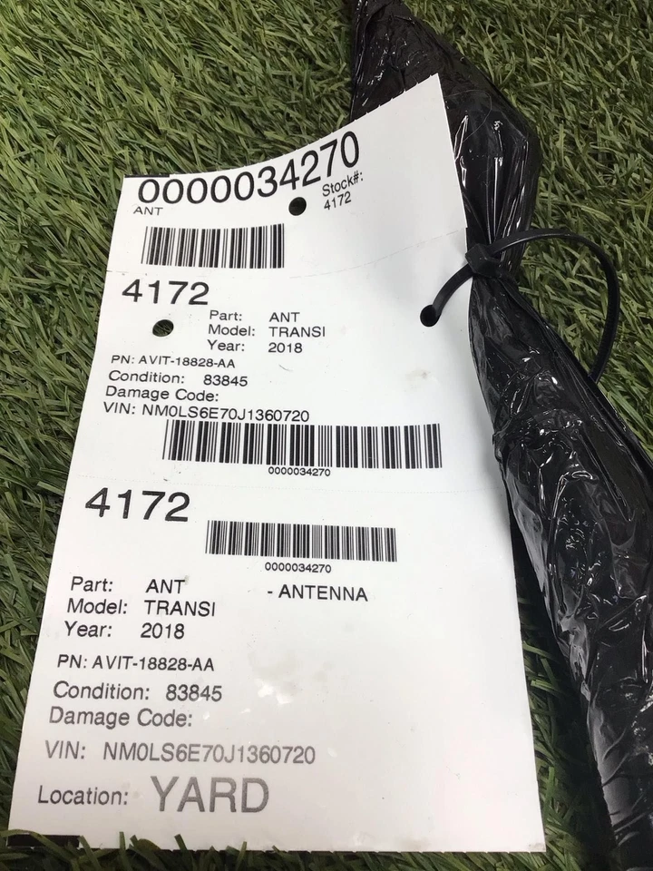 ✅ Antena de techo Transit Connect 2018 Pn: AV1T-18828-AA OEM Foto 4 de 4