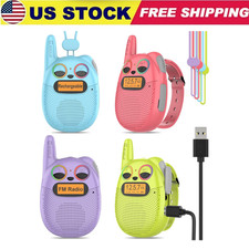 Walkie Talkies for Kids Rechargeable 4 Pack, Kids Toys for 3-14 Year Old Girls G