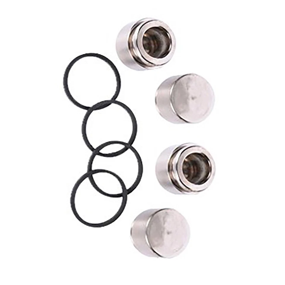 Pinza de freno de disco ACDelco original para Chevy HHR 2008-2010 | delantera plateada Foto 3 de 4