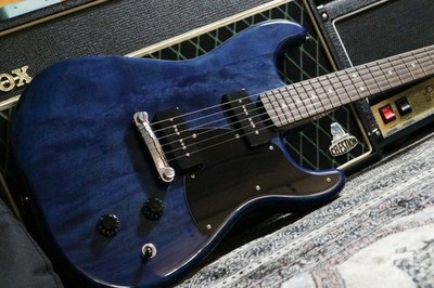 Squier by Fender Limited Edition Paranormal Strat-O-Sonic Sapphire