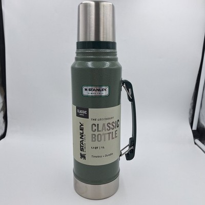 Stanley Green Legendary Classic 1.1 Qt Vacuum Bottle Stainless Steel Cup 1L READ