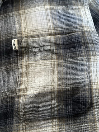 Men’s Checked Farrell Shirt Long Sleeve Size M Excellent Condition - Picture 5 of 6