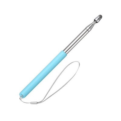 Retractable Finger Stick Pointer Stick, 39.4'' for Teacher Blue