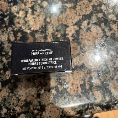 MAC Prep + Prime Transparent Finishing LOOSE Powder - 0.32oz/9g - Full Size NIB