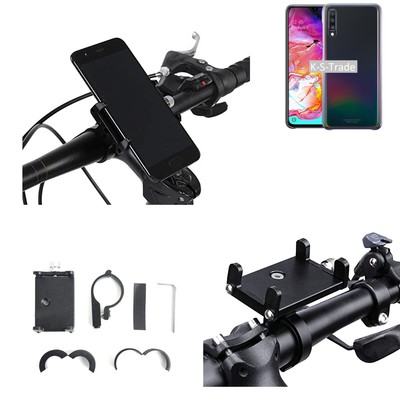 Bicycle holder for Samsung Galaxy A70 universal handlebar mount - Main Image