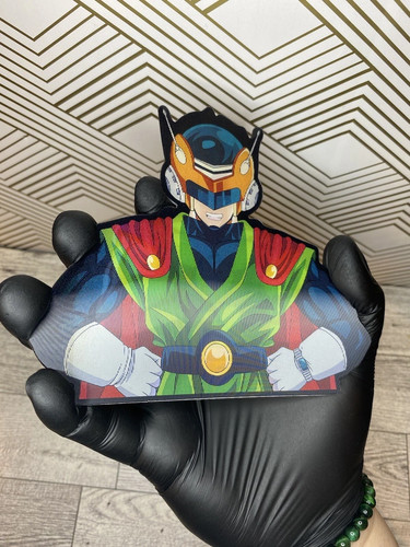 Dragonball Z Great Saiyaman Gohan 3D Lenticular Motion Car Sticker Decal Peeker - Picture 3 of 4