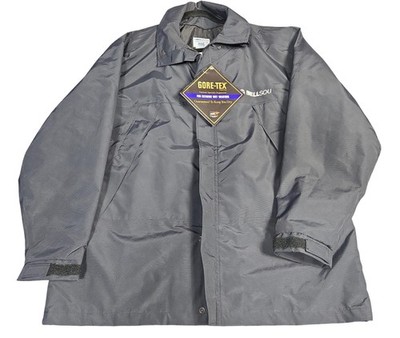 BellSouth Coat Mens XL Blue Gore-Tex Nylon Rain Waterproof Workwear Made USA