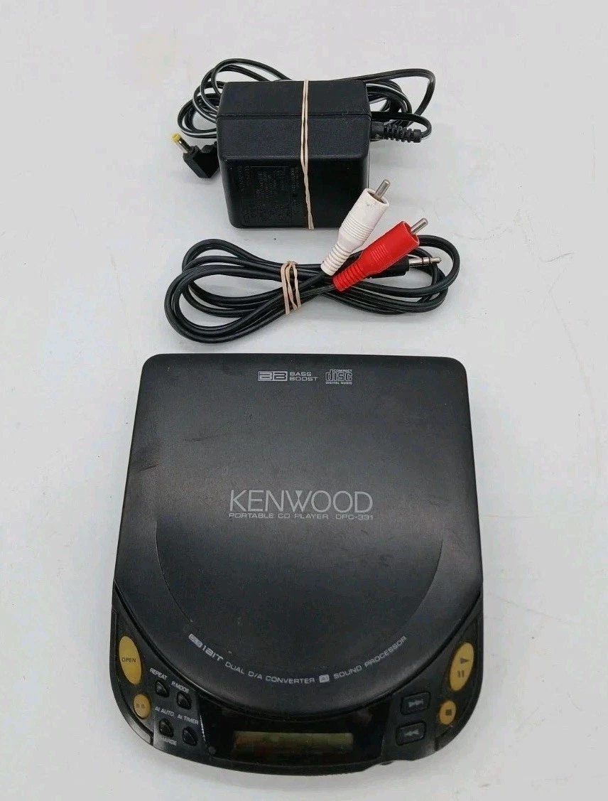 KENWOOD ポータブルCDプレーヤー DPC-741 KENWOOD DPC-7 CD Player w/case -read- | eBay