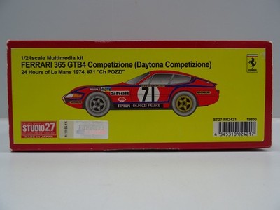 Studio 27 Ferrari 365 GTB4 ''Daytona Competizione 1974'' 1: 1:24 Bausatz # FR 2421