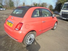 2016 FIAT 500c LOUNGE 1.2 PETROL MANUAL OPEN ROOF SALVAGE DAMAGED REPAIRABLE CAR