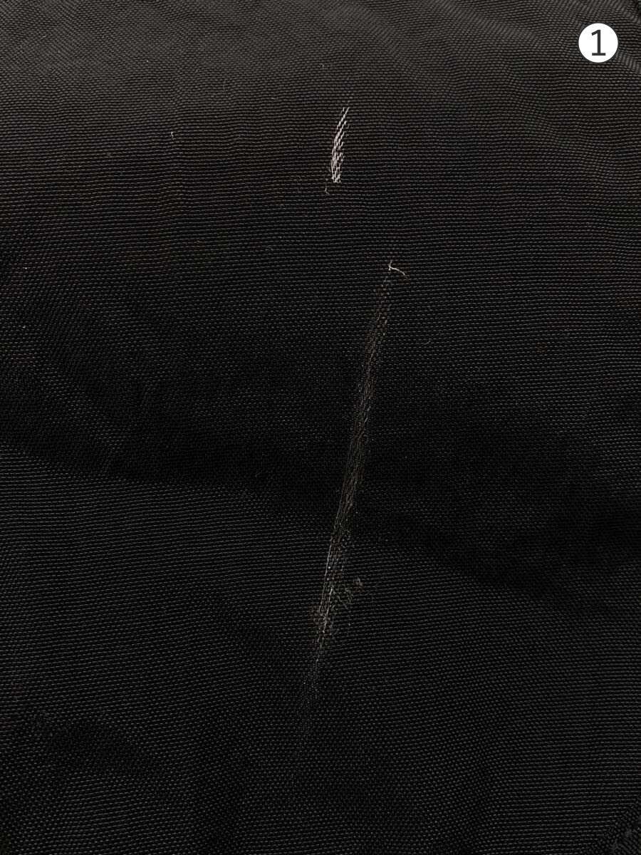 Kipling Backpack, Polyester, Black, Solid Color, … - image 7