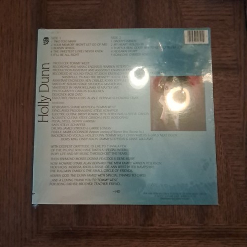 Holly Dunn (self titled) VINYL LP 1986 ST-71052 MTM Records Sealed!!! - 第 2/2 張圖片