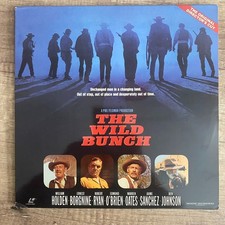 The Wild Bunch LaserDisc 1995 Western Director's Cut Warner Bros