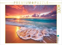 Calvendo Puzzle Sunset In Paradise | 1000 Pieces, Finished Size 25.2 × 18.9 In (
