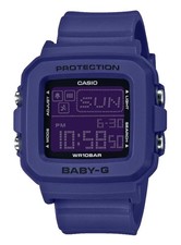 New Casio G-Shock Baby-G Digital Watch Navy Blue Resin BGD10K-2