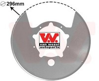 VAN Wezel 2815375 Spritzblech FüR Bremsscheibe FüR Iveco