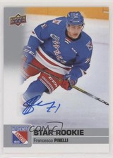 2019-20 Upper Deck CHL Star Rookie SP Auto Francesco Pinelli #351 Auto h8y