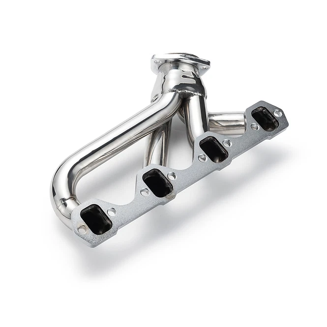 Colectores de escape de cabezales de acero inoxidable Shorty para Ford 260 289 302 1964-1977 Foto 3 de 4
