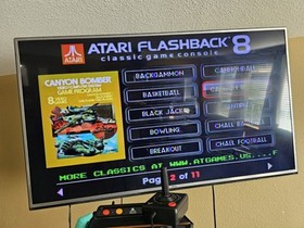 Atari Flashback 8 Classic Game Console 105 Built In Games in Box Tested