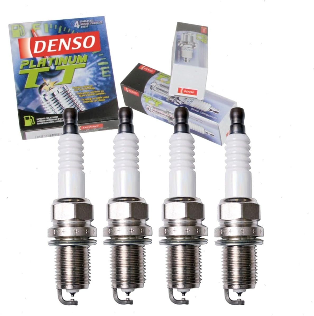 4 pc Denso Iridium Power Spark Plugs for 2001-2009 Toyota Prius 1.5L L4 cf