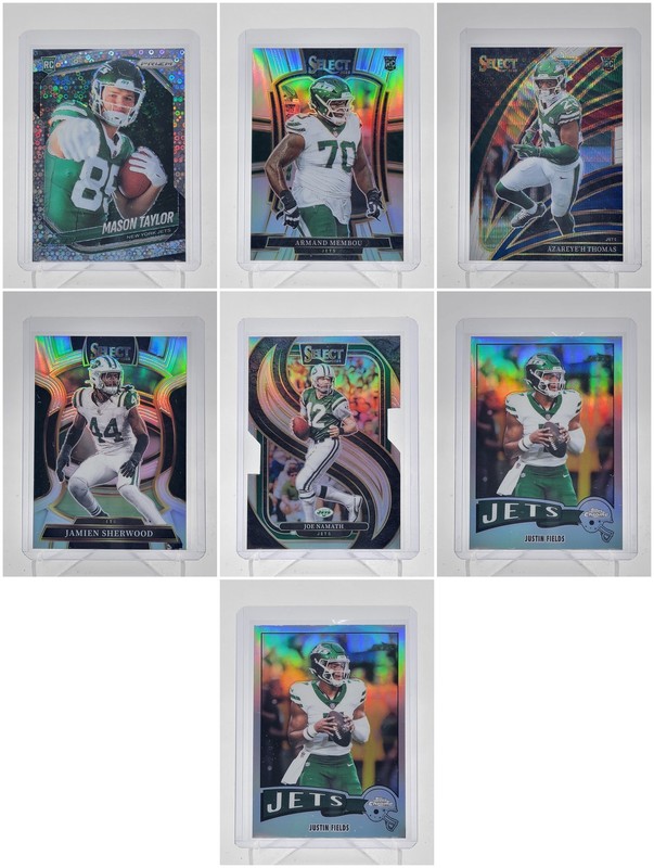 [7] MASON TAYLOR JUSTIN FIELDS 2025 PANINI PRIZM ROOKIE RC TRI-COLOR /249 Q5849