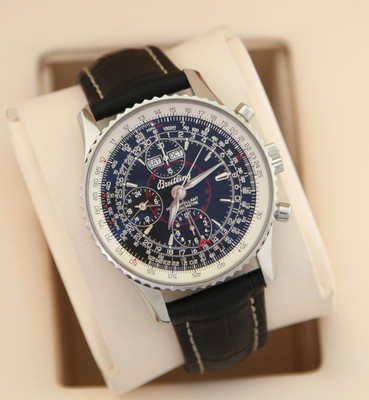 Breitling Navitimer Montbrillant Datora Triple Date Chrono A21330 Calender