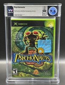 Psychonauts &bull; WATA 9.6 A+ &bull; 1st Print &bull; Xbox &bull; Not VGA/CGC