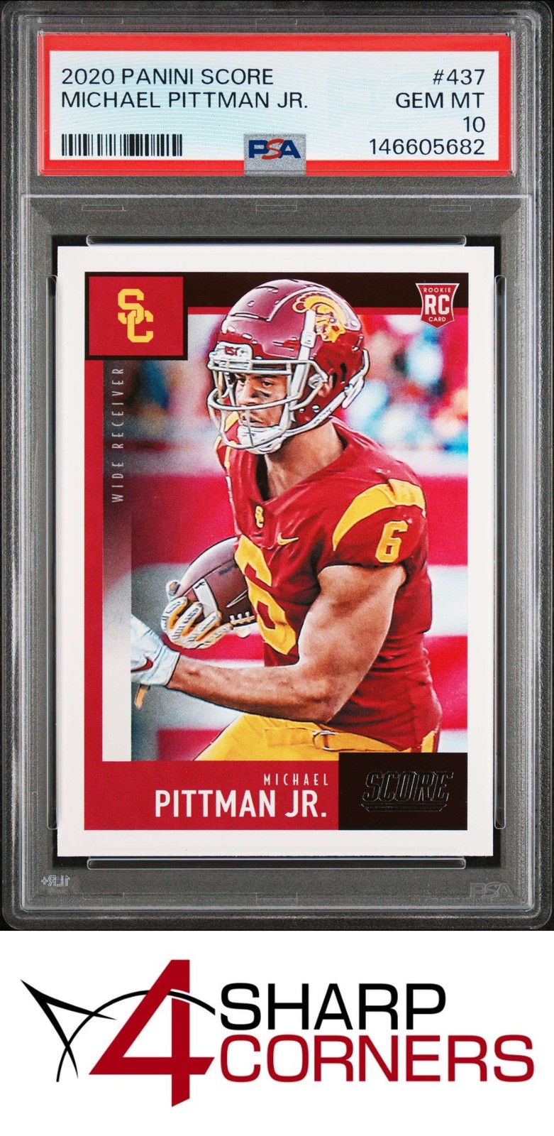 Michael Pittman Jr. Panini Score #437 Base