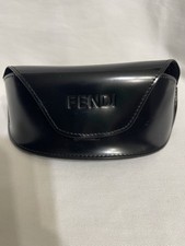 Fendi Sunglasses Black Soft Plastic Case For Eyewear Protection