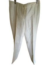 Jones New York Womens Slim Fit Linen Pants Size 6