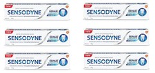 Pack of 6 Sensodyne Repair  Protect with NOVAMIN 70 gm Fast Ship