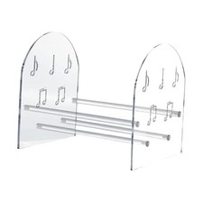 Vinyl Record Storage Rack Acrylic Display Stand for Magazines files Albums