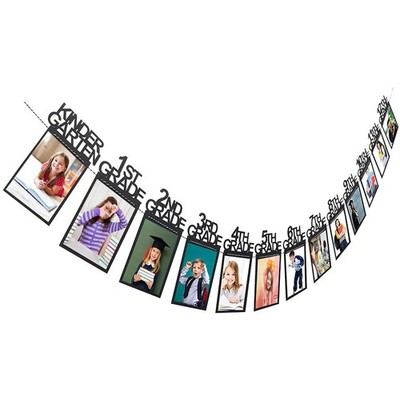 Graduation Photo Banner for Party Decoration, Including Kindergarten to 12th ...