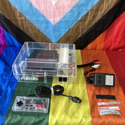 Nintendo NES Console Clear Shell Bundle Recapped and Restored