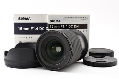 [Fast unbenutzt] Sigma AF 16mm f1.4 C DC DN Contemporary für Canon RF aus JAPAN