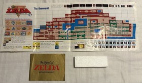 The Legend of Zelda (Nintendo Entertainment System NES) SOLO CAJA, MANUAL Y MAPA