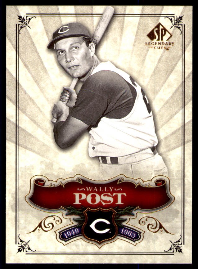 2006 SP Legendary Cuts #76 Wally Post