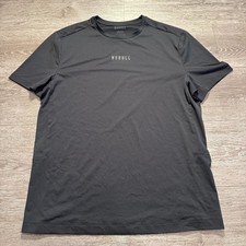 NO BULL Shirt Mens Medium Short Sleeve Gym Training Running NoBull Performance